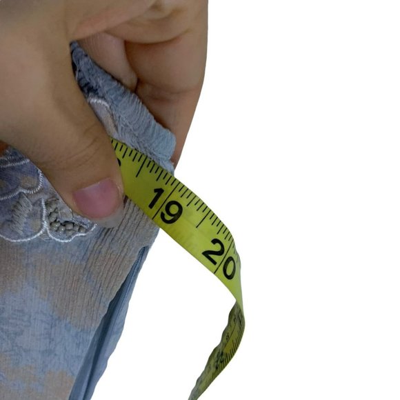 Sundance Moonshadow Silk Chiffon Embroidered Beaded Sleeveless Dress Petite Medi - Picture 11 of 12